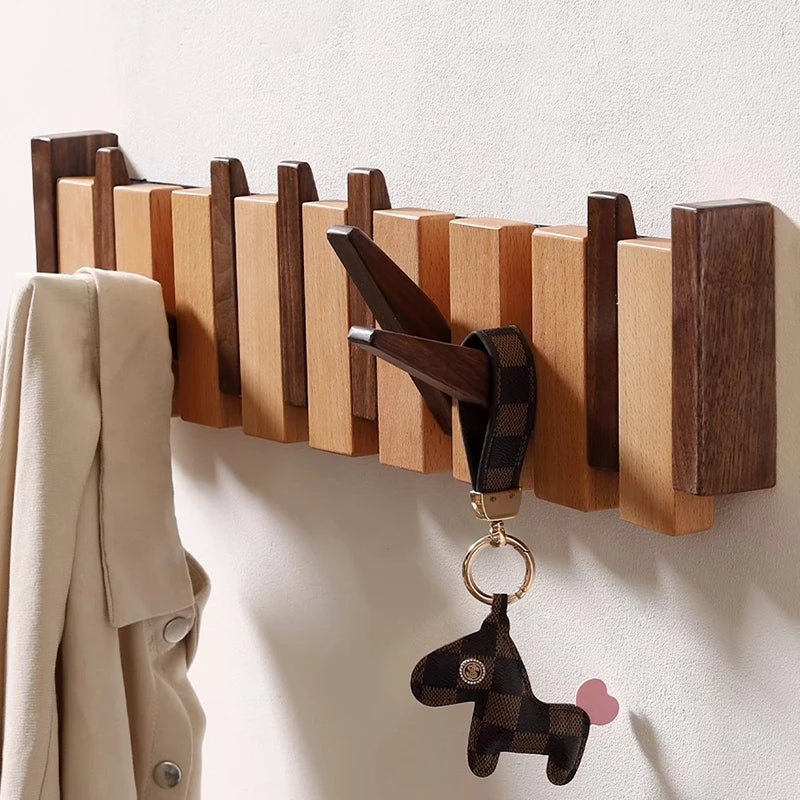 Murélia - Wandgarderobe für Jacken, handgefertigt und platzsparend