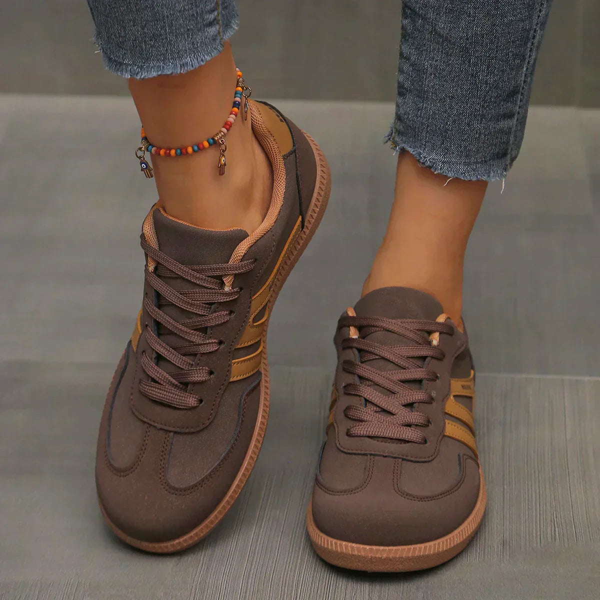 Aurélise - Elegante Niedrige Sneakers für Frauen