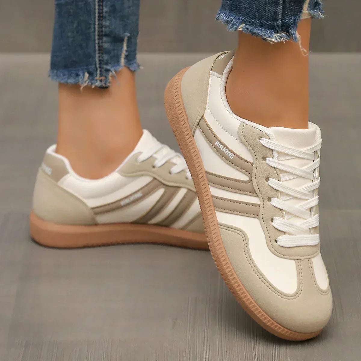 Aurélise - Elegante Niedrige Sneakers für Frauen