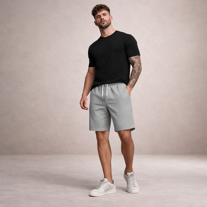Lässige Sommer Shorts für Herren mit Tunnelzug – Leichte Freizeitshorts atmungsaktiv & bequem