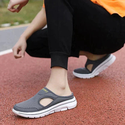 Orthopädische Slip-On Sneaker für Damen – Atmungsaktiv & Bequeme Sommer Clogs