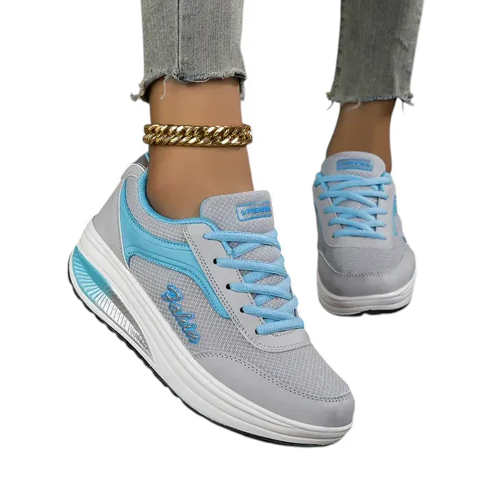 Alzéline - Bequeme Sneakers mit Luftpolster, Atmungsaktivem Stoff und Orthopädischer Unterstützung für Schmerzfreies Laufen und Stadtbummel