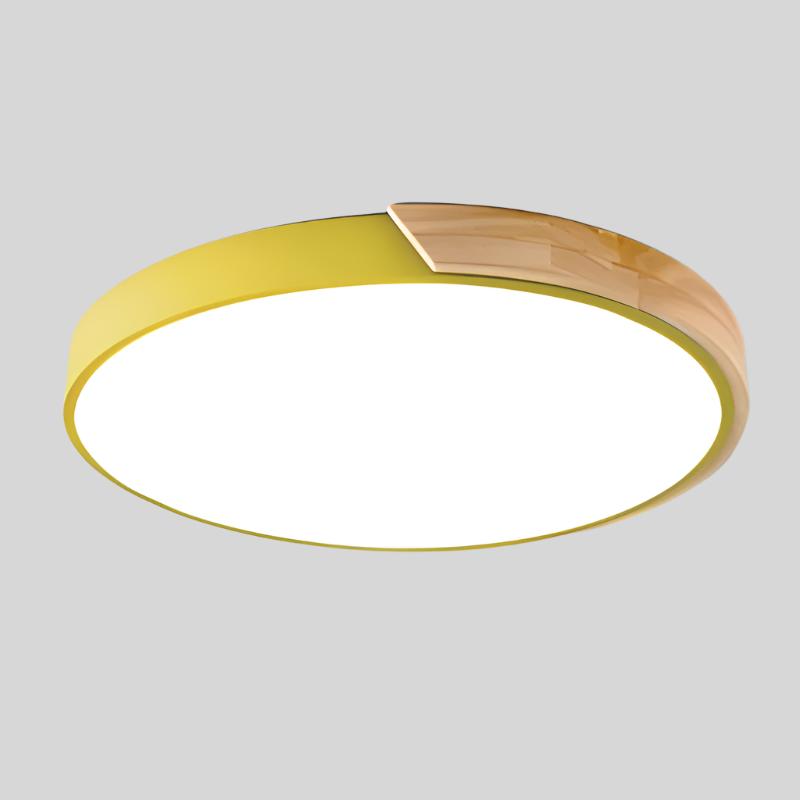 ClairBois - Minimalistische LED-Deckenlampe aus Holz