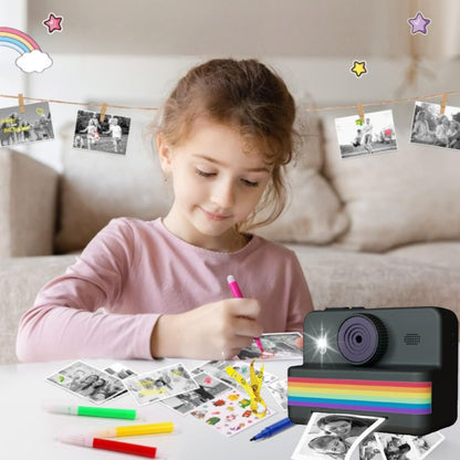 Photivie - Sofortbildkamera für Kinder + 3 Foto-Rollen