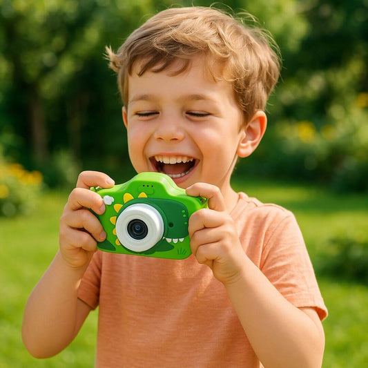 Clicivie - Digitalkamera für Kinder in Form eines niedlichen Dinosauriers