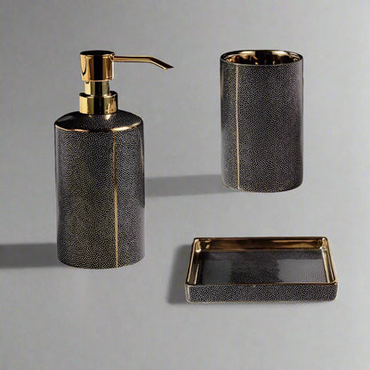 Céravie - Luxuriöses Keramik-Badezimmer-Set – 4 Teile