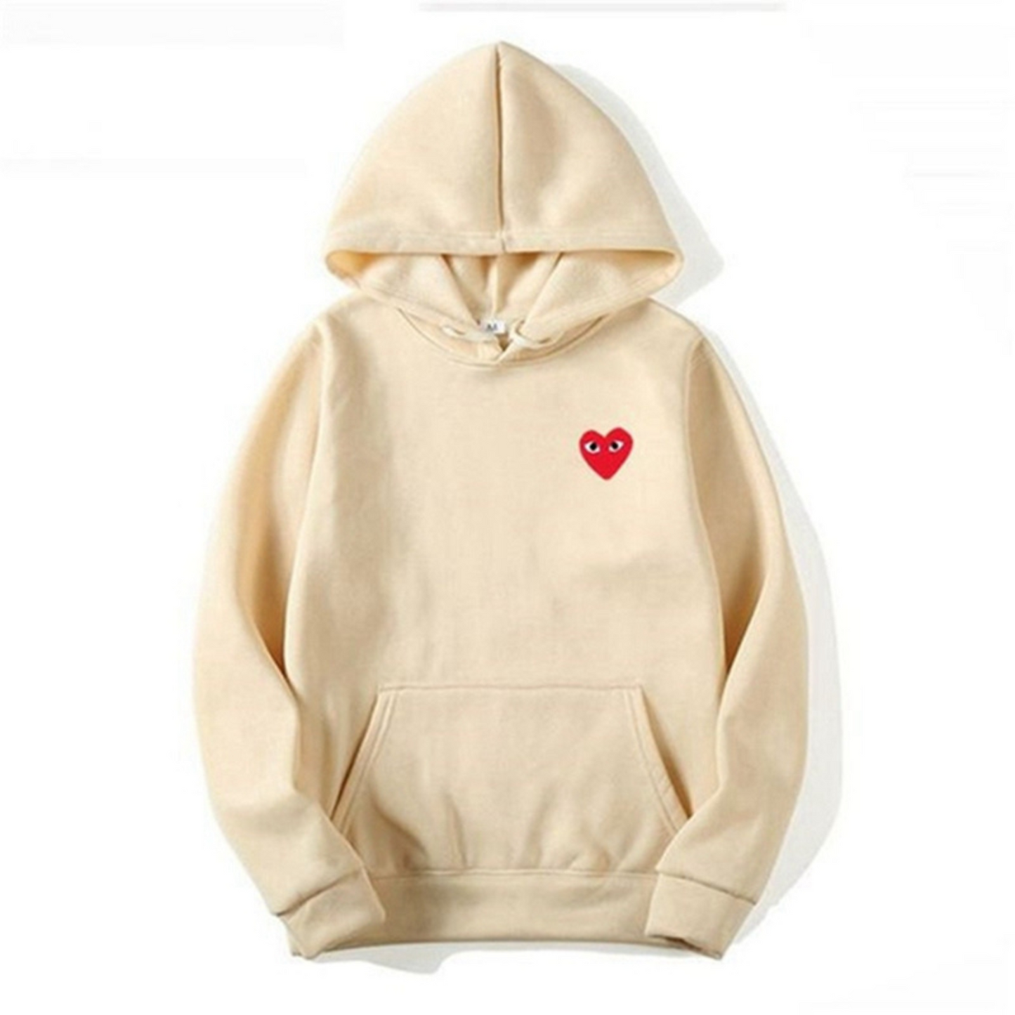 Héline - Kapuzenpullover für Damen, Herzmotiv und lässiger Stil