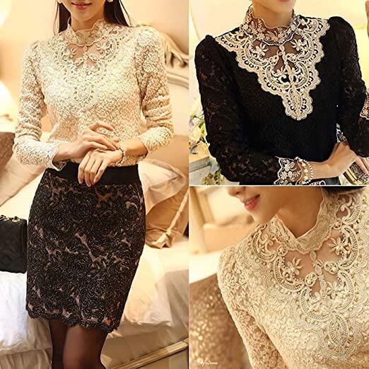 Évarine - Elegante Bestickte Bluse für Frauen – Chic und Komfort