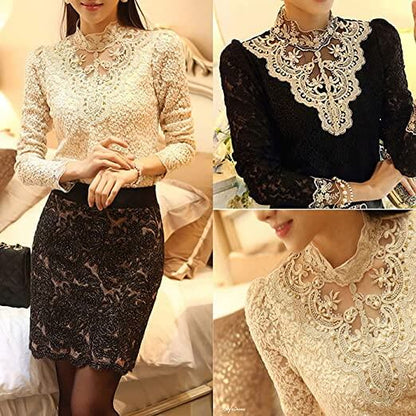 Évarine - Elegante Bestickte Bluse für Frauen – Chic und Komfort