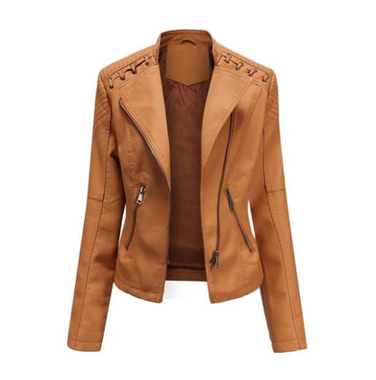 Ismérie - Lammlederjacke für den Herbst