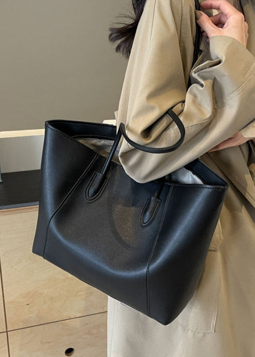 Ambrilys - Großer Klassischer Vegan-Leder Shopper für Frauen