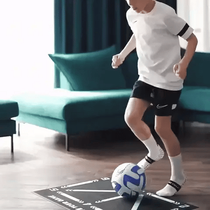 Trainix - Profi-Fußballtrainingsmatte und interaktives Video-Trainingsprogramm