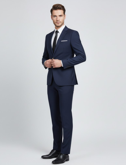 Eleganter Business-Anzug für Herren – Slim Fit Zweiteiler stilvoll & zeitlos