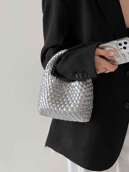 Geflochtene Mini Schultertasche für Damen – Elegante Crossbody Bag im modernen Look