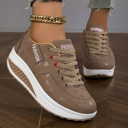 Damen Sneaker mit Dämpfung – Bequeme Freizeit Turnschuhe leicht & stylisch
