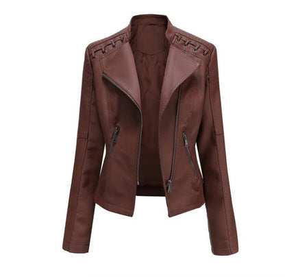 Ismérie - Lammlederjacke für den Herbst