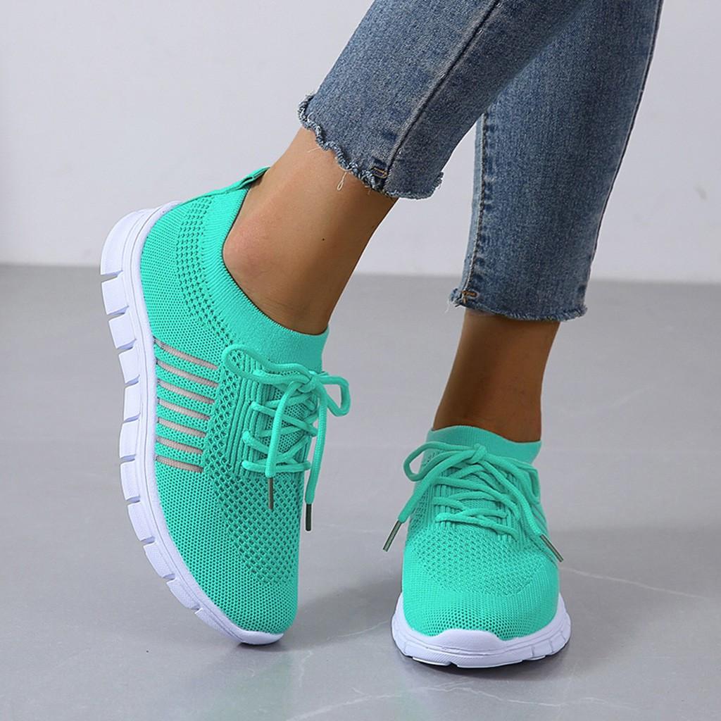 Atmungsaktive Damen Sneaker mit Memory-Sohle – Leichte Mesh Turnschuhe für Alltag & Komfort