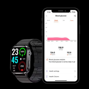 Évolia - Smartwatch zur Überwachung des Blutzuckerspiegels