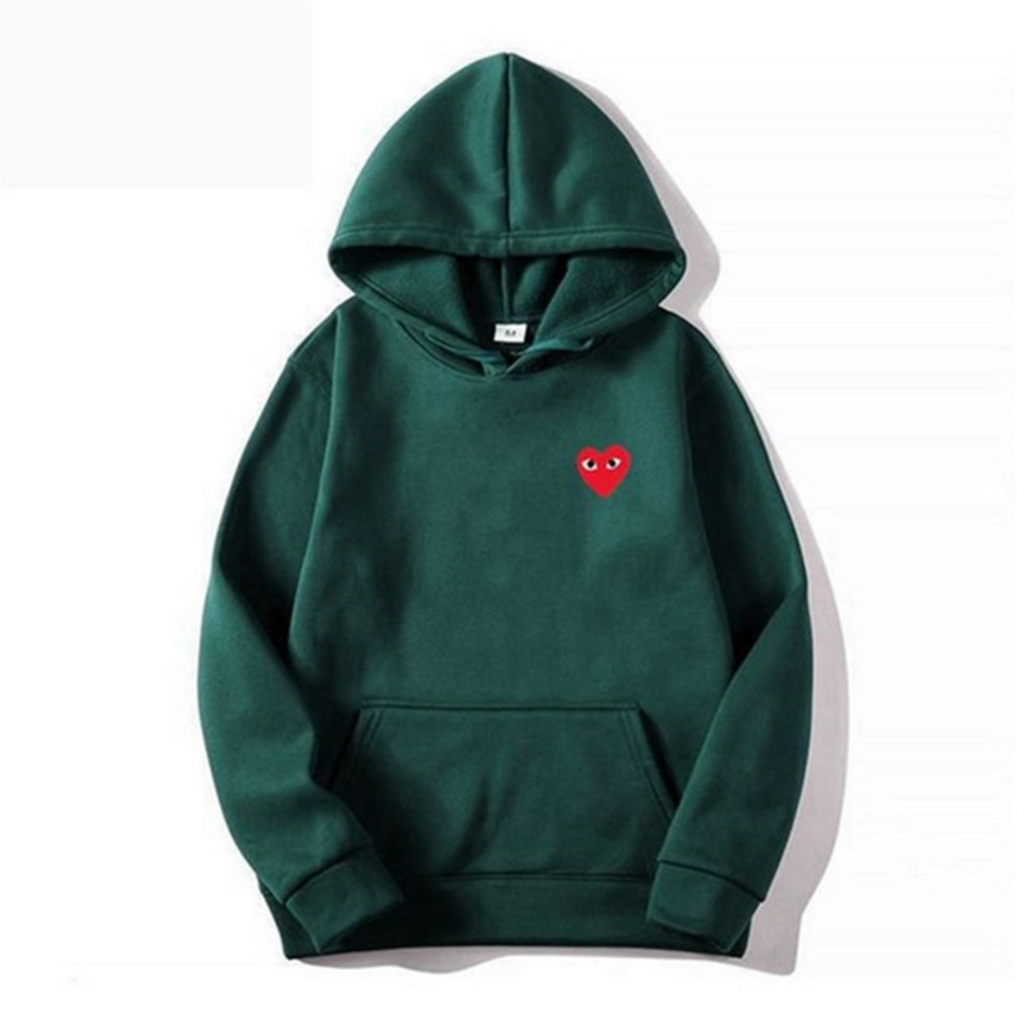Héline - Kapuzenpullover für Damen, Herzmotiv und lässiger Stil