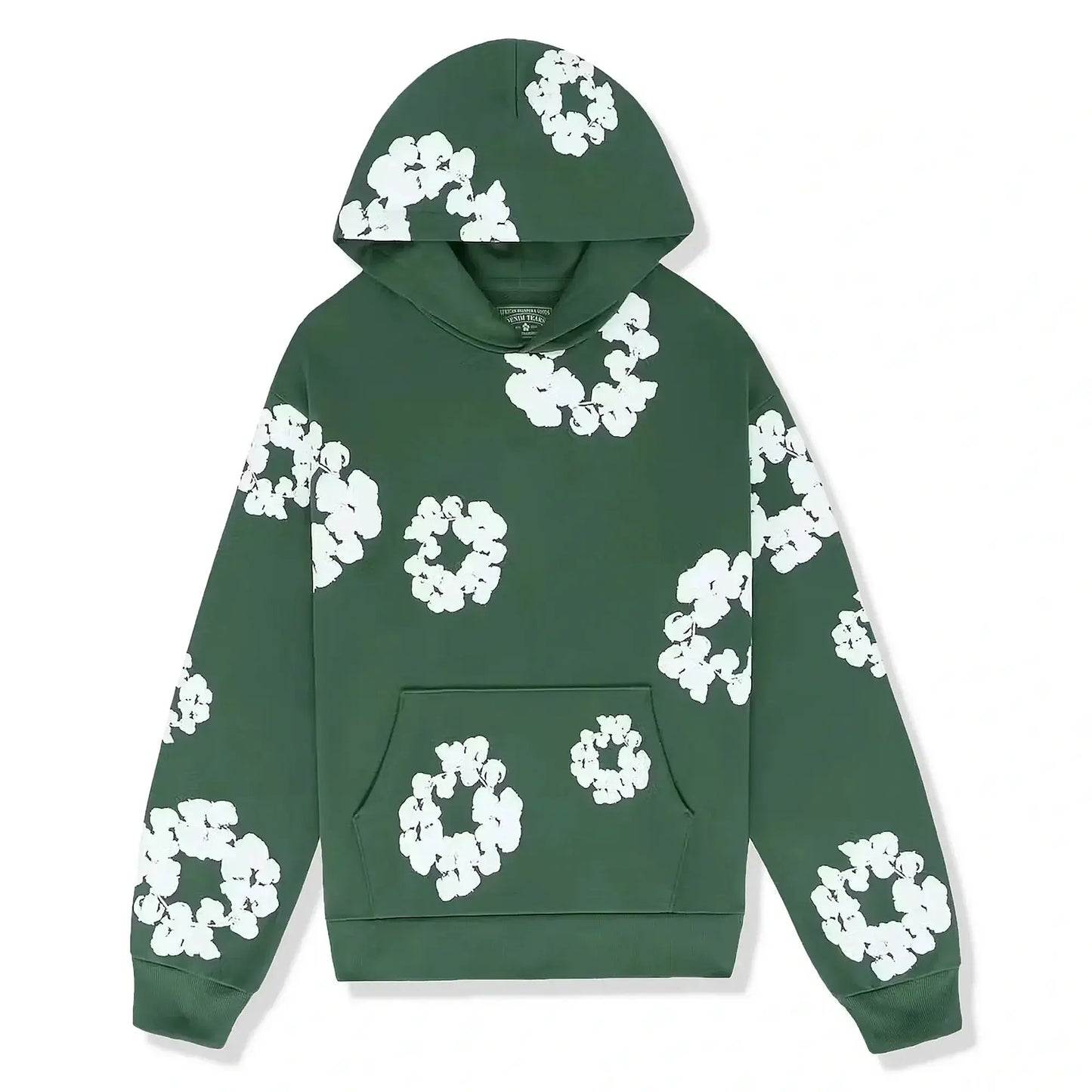 Bequemes Hoodie Set für Frauen mit floralem Muster und lässigem Look