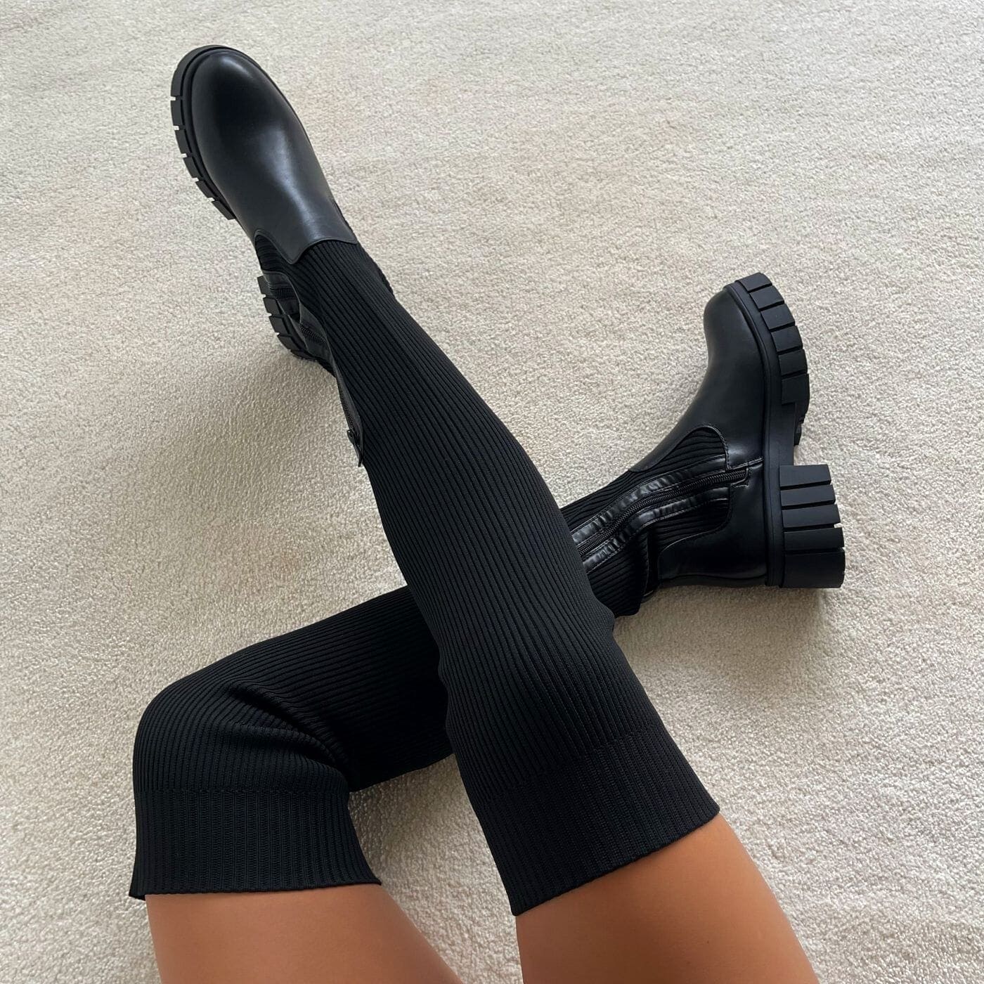 ElastiThigh Hochdehnbare Stiefel