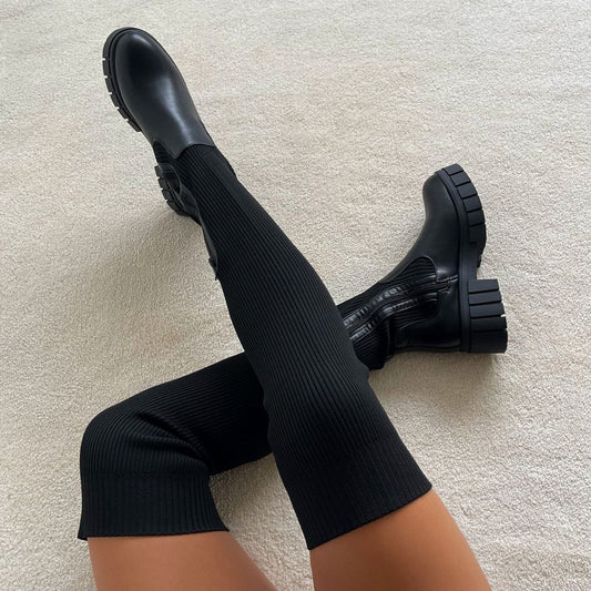 ElastiThigh Hochdehnbare Stiefel