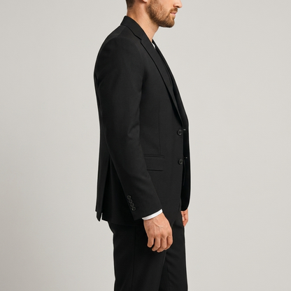 Eleganter 3-Teile Slim Fit Anzug – Moderner Business & Hochzeitsanzug für Herren