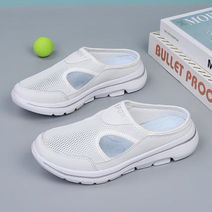 Orthopädische Slip-On Sneaker für Damen – Atmungsaktiv & Bequeme Sommer Clogs