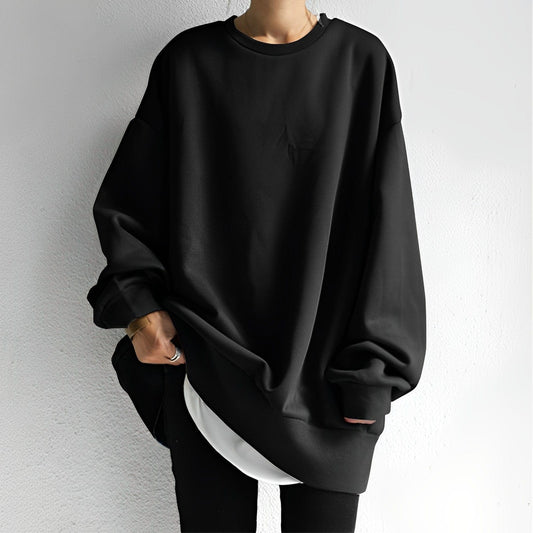 Solène - Oversize Pullover aus weichem und elegantem Material in trendigen Farben für Frauen