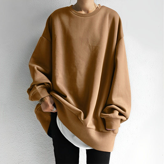 Solène - Oversize Pullover aus weichem und elegantem Material in trendigen Farben für Frauen