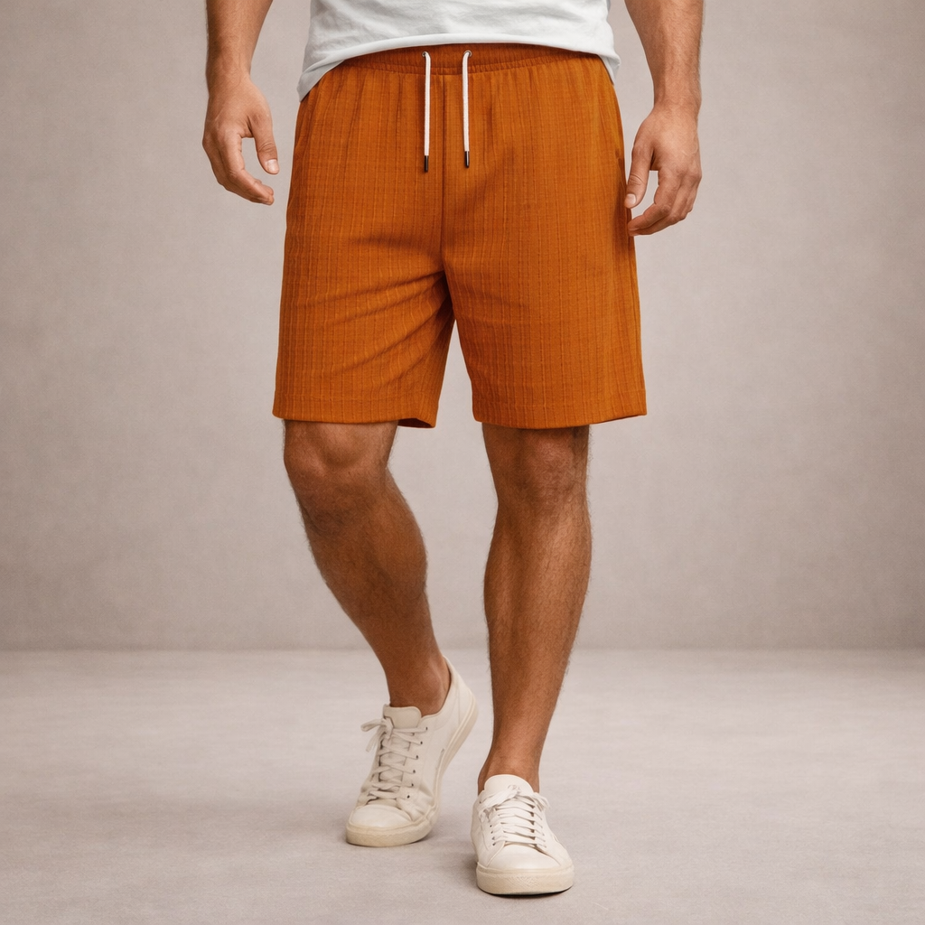 Lässige Sommer Shorts für Herren mit Tunnelzug – Leichte Freizeitshorts atmungsaktiv & bequem