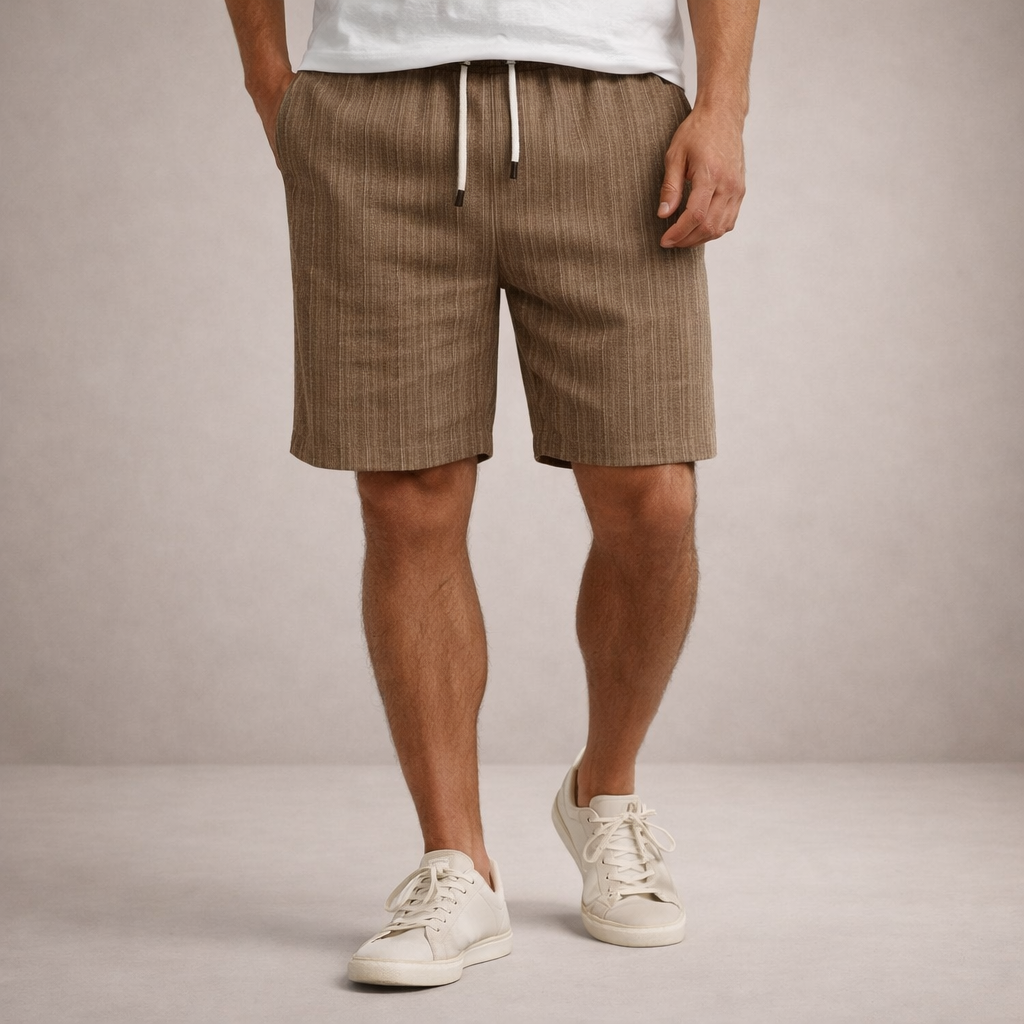 Lässige Sommer Shorts für Herren mit Tunnelzug – Leichte Freizeitshorts atmungsaktiv & bequem