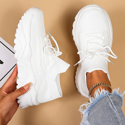 Céliane - Atmungsaktive Orthopädische Sneaker mit Weißer Sohle für Optimalen Komfort bei Langen Spaziergängen und Stadttrips