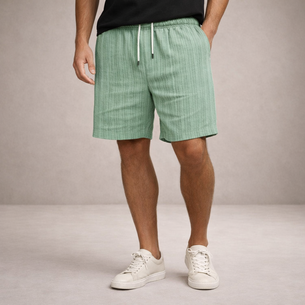 Lässige Sommer Shorts für Herren mit Tunnelzug – Leichte Freizeitshorts atmungsaktiv & bequem