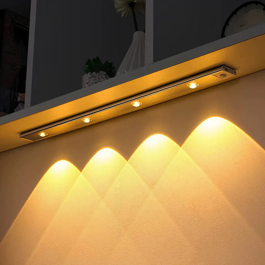 Élarine - Kabelloses LED-Schranklicht mit Bewegungsmelder – Magnetisch und Selbstklebend