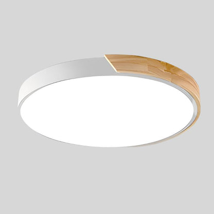 ClairBois - Minimalistische LED-Deckenlampe aus Holz