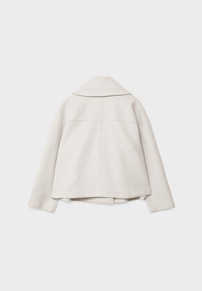 Silvane - Eleganter, Kurz geschnittener Trenchcoat mit Doppelreihe, Frühlingsmantel