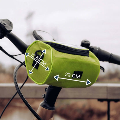 Cyclivie - Lenktasche mit Reißverschluss – Speedy – Kompatibel mit Touchscreen
