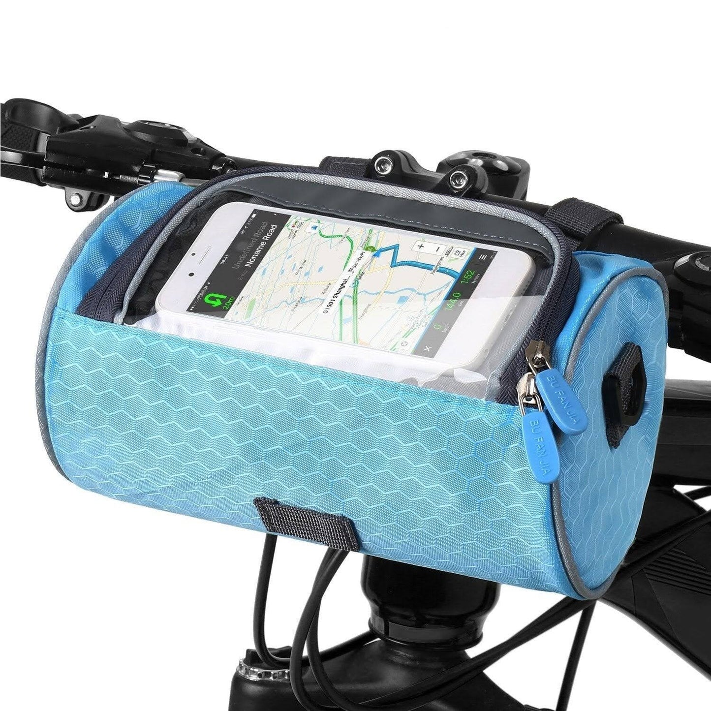 Cyclivie - Lenktasche mit Reißverschluss – Speedy – Kompatibel mit Touchscreen