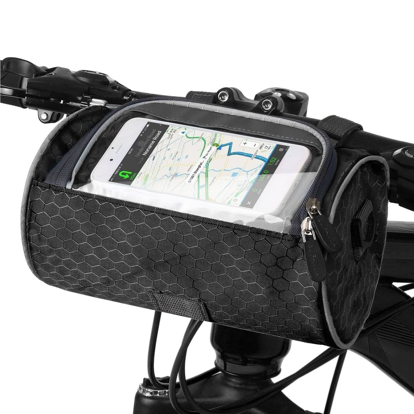 Cyclivie - Lenktasche mit Reißverschluss – Speedy – Kompatibel mit Touchscreen