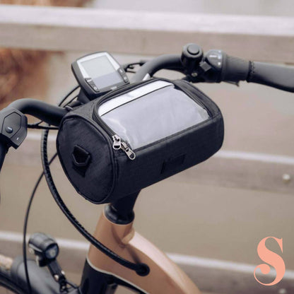 Cyclivie - Lenktasche mit Reißverschluss – Speedy – Kompatibel mit Touchscreen