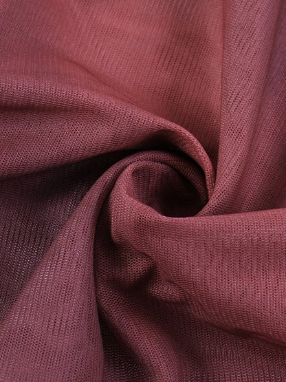 Vaïone - Asymmetrisches Mesh Crop-Top für Frauen mit V-Ausschnitt und feinen Spaghettiträgern