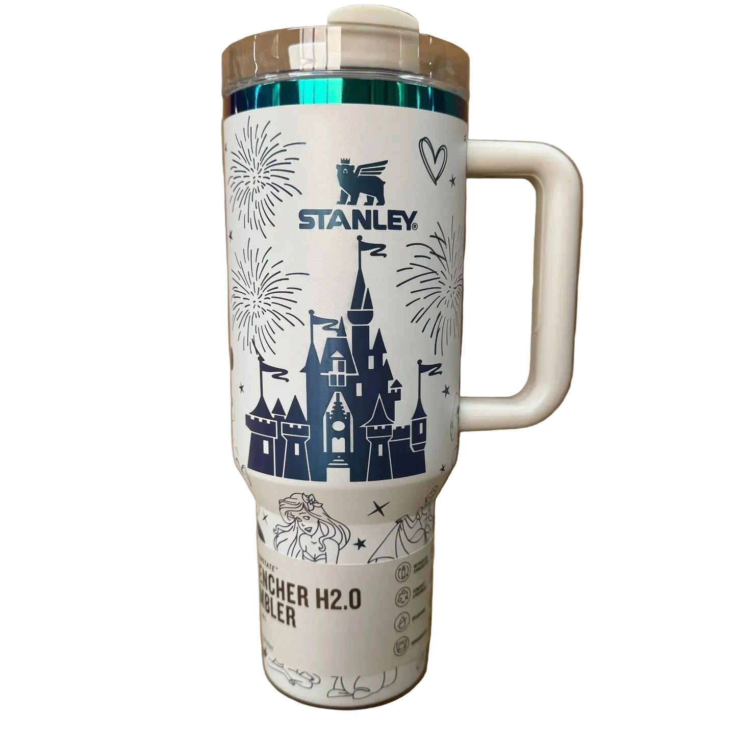 Isolierbecher aus Edelstahl Stanley Quencher H2.0 (1,2 l)