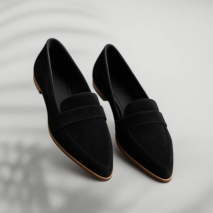 Elegante Slip-On Loafer für Damen – Bequeme Ballerinas mit spitzer Form