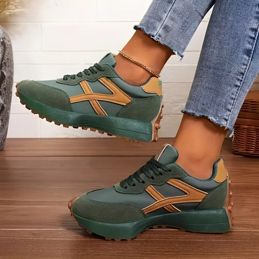 Célavie - Orthopädische Sneakers aus Wildleder für Frauen mit zusätzlicher Dämpfung