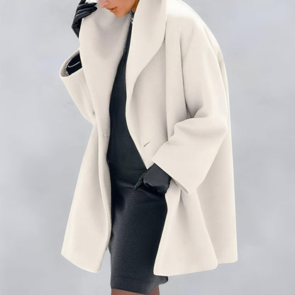 Lorraine - WINTERVERKAUF – Luxus Wollmantel für Frauen – Eleganz und Winterwärme