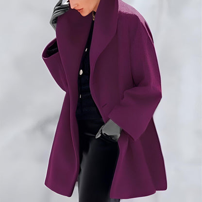 Lorraine - WINTERVERKAUF – Luxus Wollmantel für Frauen – Eleganz und Winterwärme