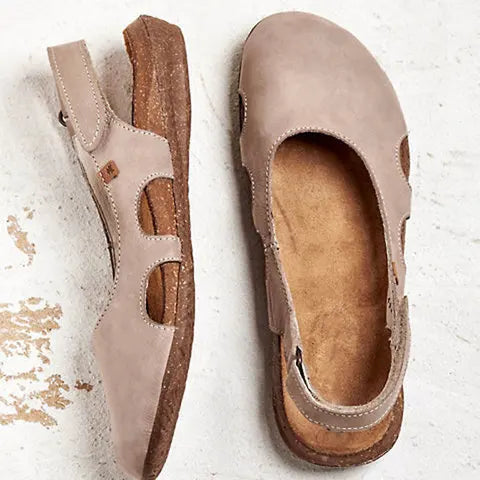 Faustine - Elegante Frühling-Sommer Sandalen für Frauen mit zusätzlicher Unterstützung für lange Spaziergänge und städtische Ausflüge
