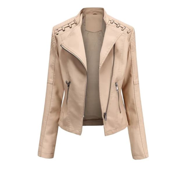 Ismérie - Lammlederjacke für den Herbst