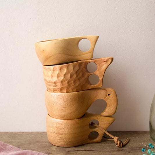 Mugalis - Holz-Kuksa-Tassen